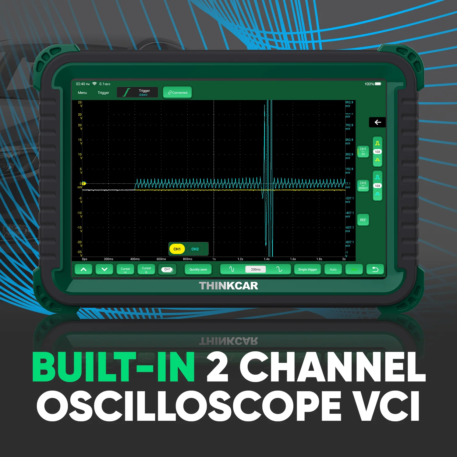 Thinkcar EVD Platinum - Dual-Lens Articulating Endoscope with Light, Inspection Camera with 6 Adjustable LED - Image 5