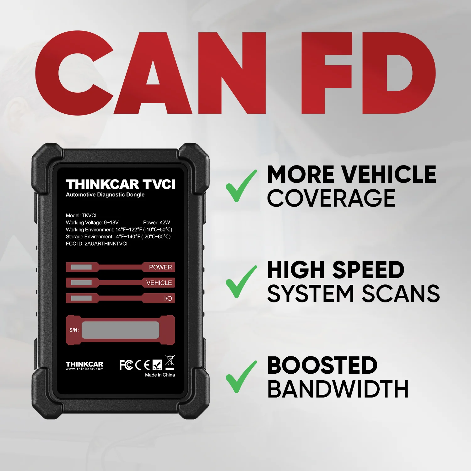 Thinkcar Platinum S10 CANFD 10-Inch Professional Diagnostic Scanner - Bi-Directional OBD2 Tool with Full System Coverage - Image 5
