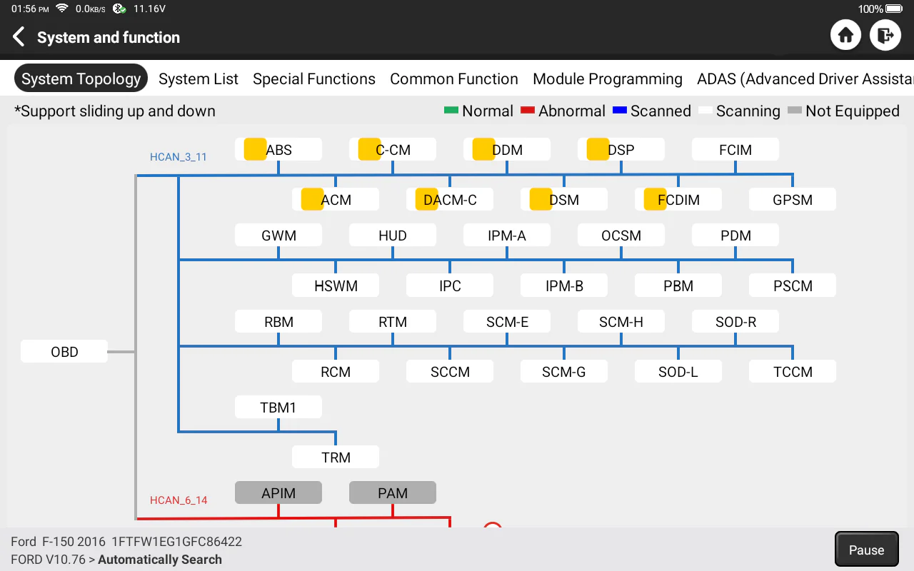 Thinkcar Platinum S10 PRO 10-Inch Professional Diagnostic Tablet - Bi-Directional OBD2 Scanner for Passenger & Heavy Duty Trucks - Image 11