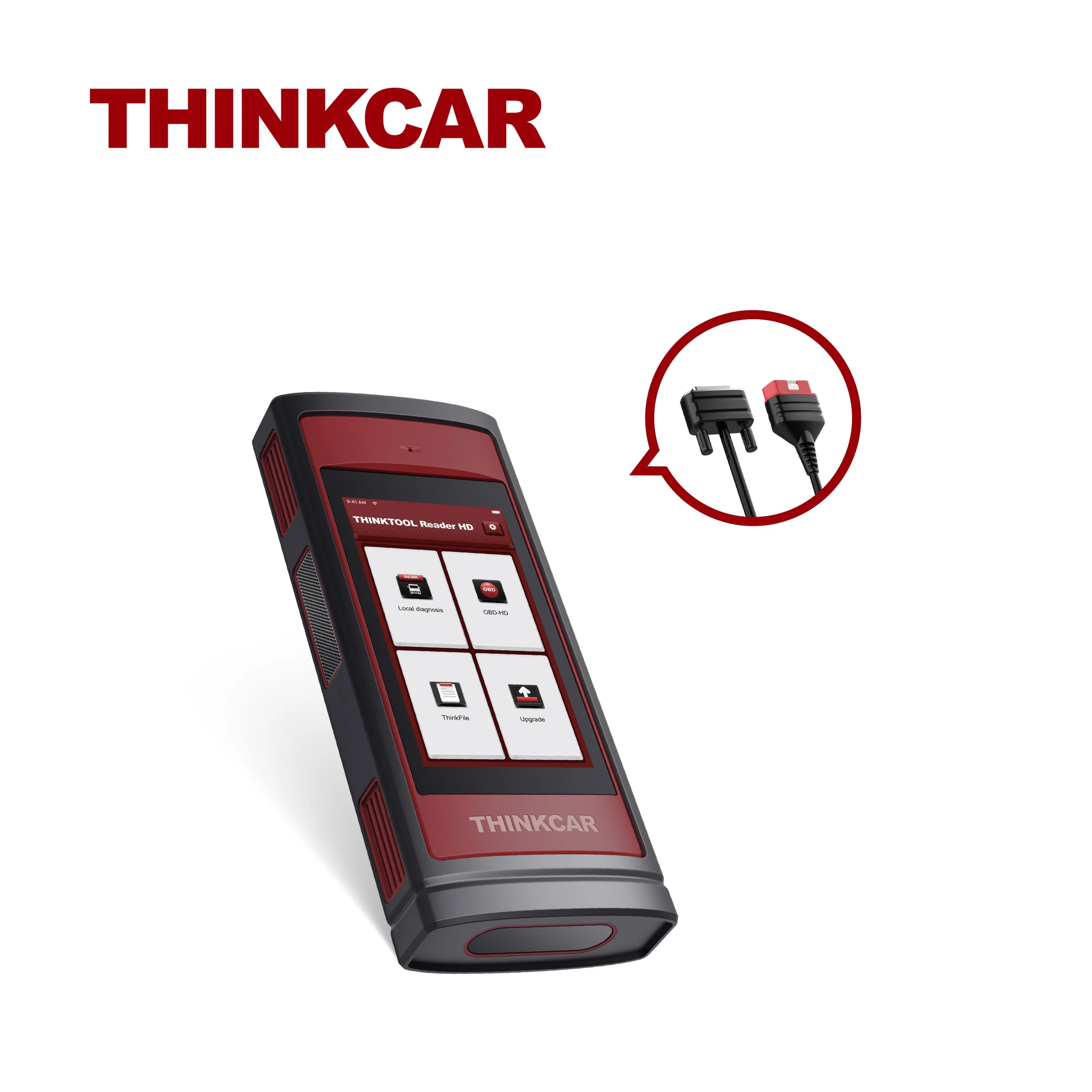 Thinkcar ThinkTool Reader HD - 5" Professional OBD2 Scanner For Heavy Duty Commercial Vehicles Automotive Diagnostic Equipment - Image 3