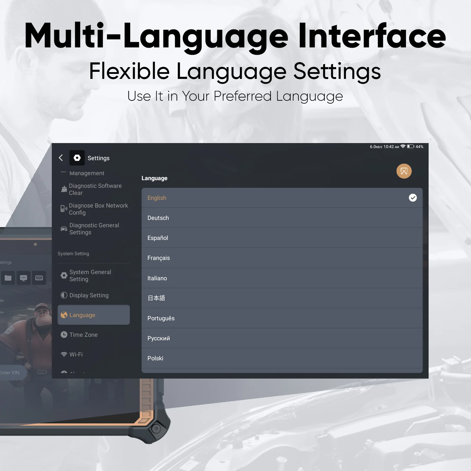 Thinkcar Platinum 391 10-Inch OBD2 Diagnostic Scanner - Full System Scan Tool with Maintenance Reset Functions - Image 6