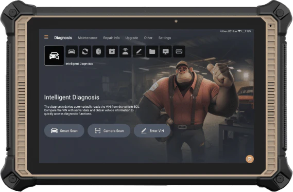 Thinkcar Platinum 391 10-Inch OBD2 Diagnostic Scanner - Full System Scan Tool with Maintenance Reset Functions - Image 9