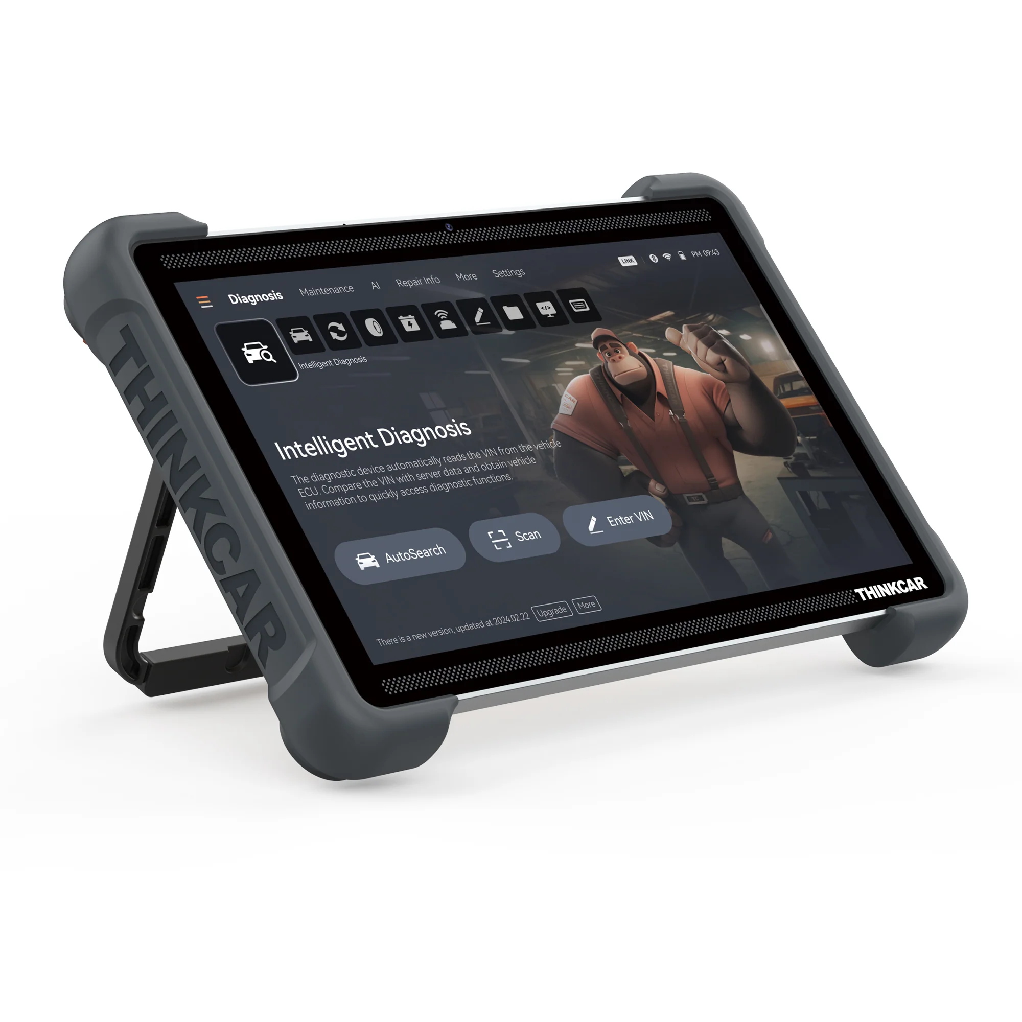 Thinkcar Platinum 394 12-Inch Professional OBD2 Scanner - Advanced Diagnostic Tool with Bi-Directional Control - Image 12