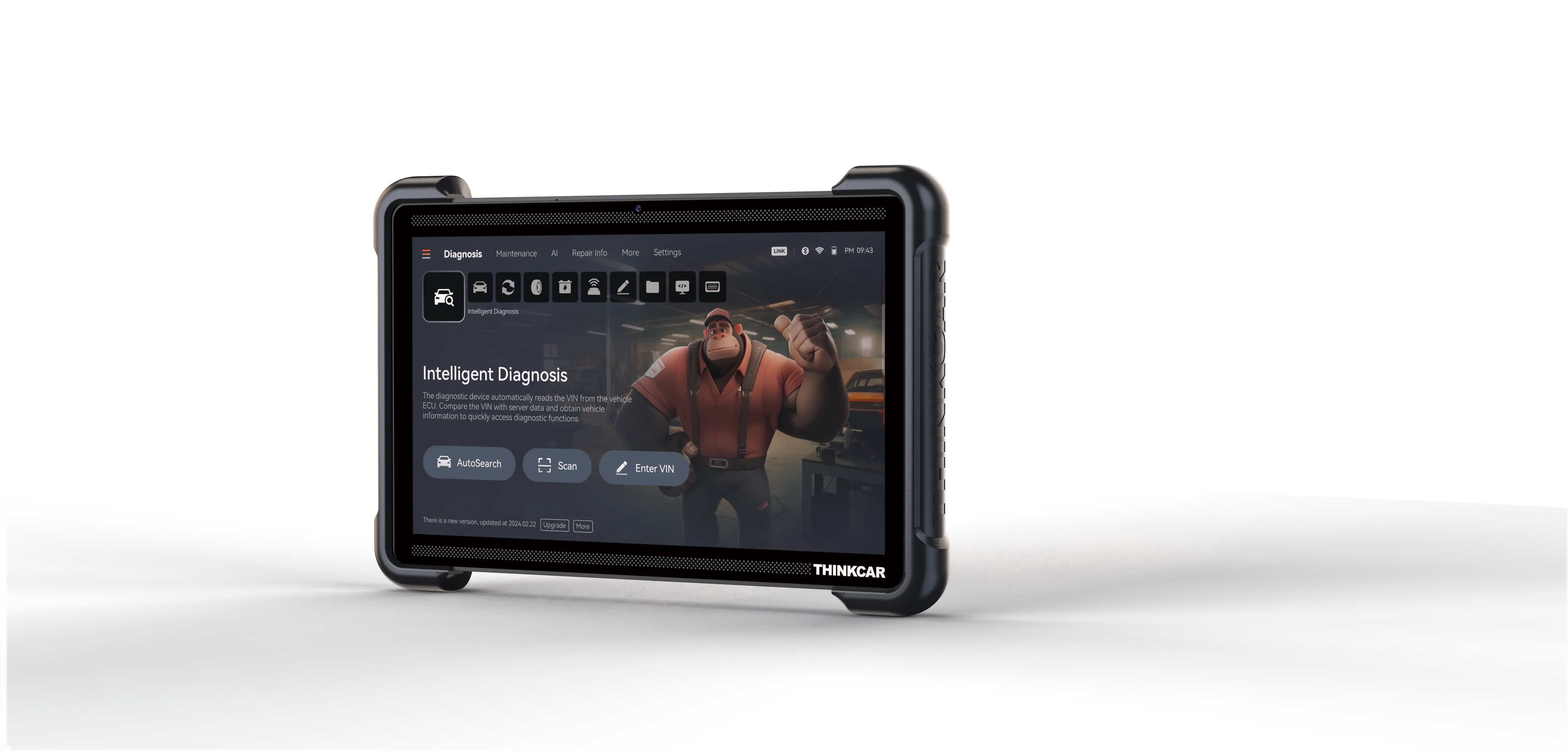 Thinkcar Platinum 394 12-Inch Professional OBD2 Scanner - Advanced Diagnostic Tool with Bi-Directional Control - Image 8