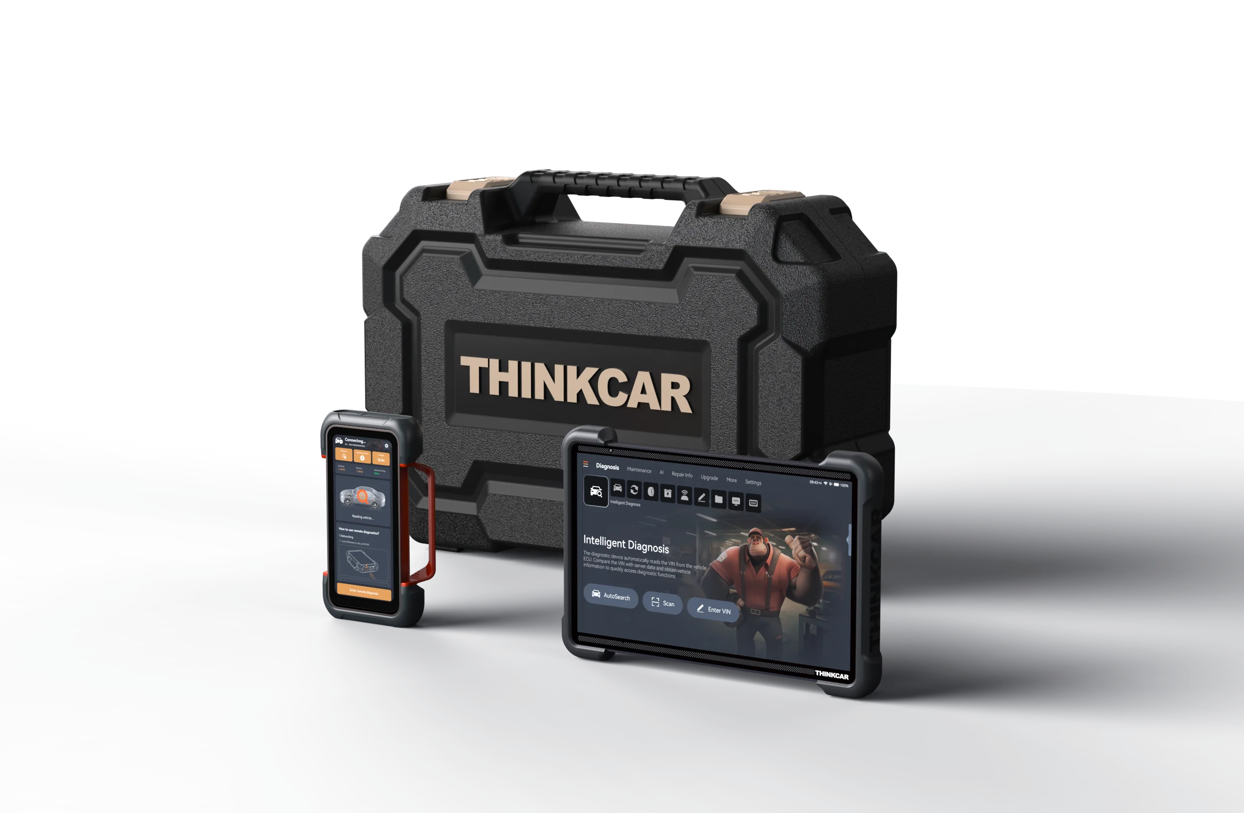 Thinkcar Platinum 394 12-Inch Professional OBD2 Scanner - Advanced Diagnostic Tool with Bi-Directional Control - Image 9
