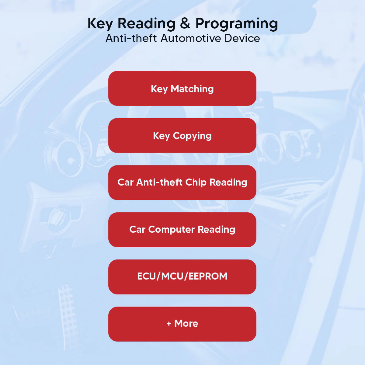 Thinkcar PROG - Professional Immobilizer Key Programmer and Automotive Diagnostic Equipment - Image 7