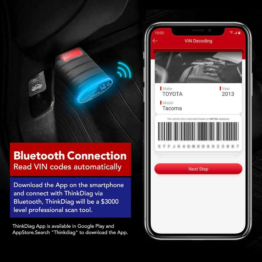 Thinkcar ThinkDiag - OE Level Diagnostic Tools OBD2 Scanner Bluetooth, All System Bi-Directional Scan Tool OE Level Diagnostic Tools - Image 8