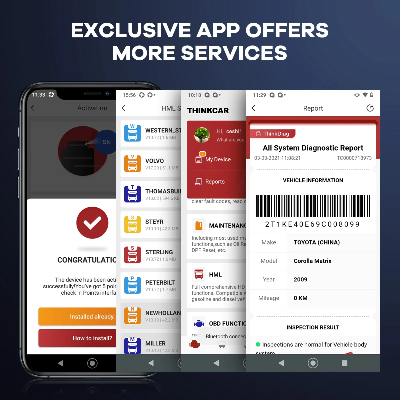 Thinkcar ThinkDiag Mini - Bluetooth OBD2 Scanner Diagnostic Tool, OE Full-System Car Scanner For IOS & Android, Check Engine Light Fault Code Reader & Scan Tool - Image 4