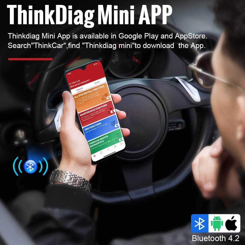 Thinkcar ThinkDiag Mini - Bluetooth OBD2 Scanner Diagnostic Tool, OE Full-System Car Scanner For IOS & Android, Check Engine Light Fault Code Reader & Scan Tool - Image 6
