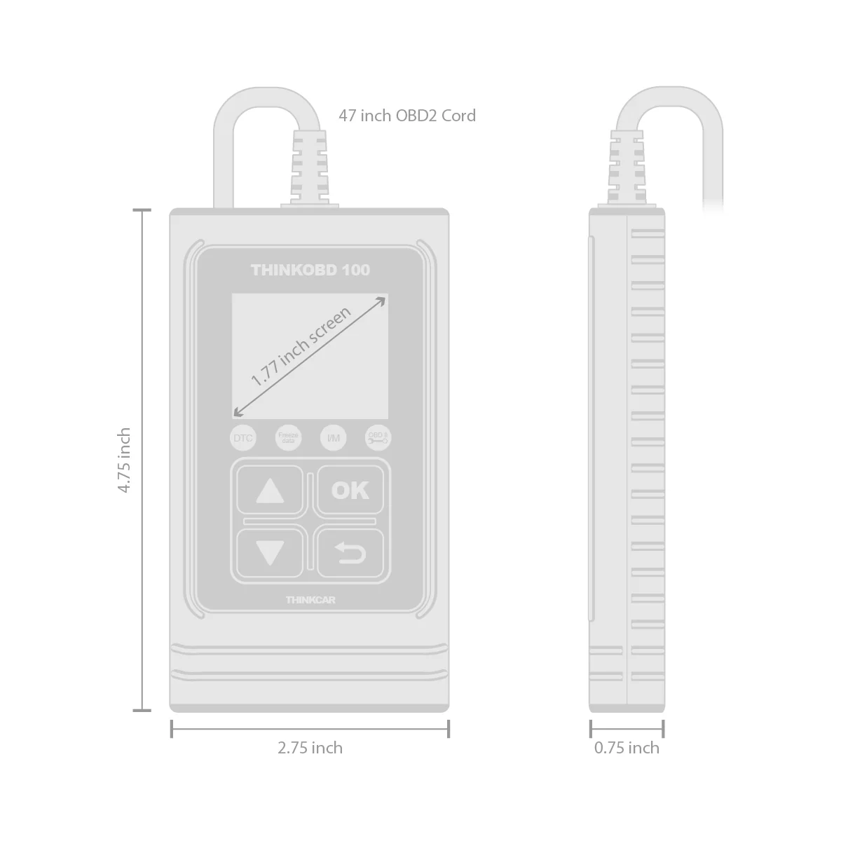 Thinkcar ThinkOBD 100 - OBD2 Scanner Engine Fault Code Reader with Full OBD2 Functions - Image 11