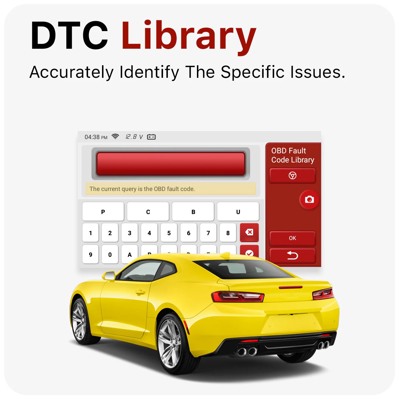 Thinkcar THINKSCAN PLUS S4 5-Inch Touchscreen OBD2 Car Diagnostic Scanner Tool with 5 Systems Reset Functions - Image 8