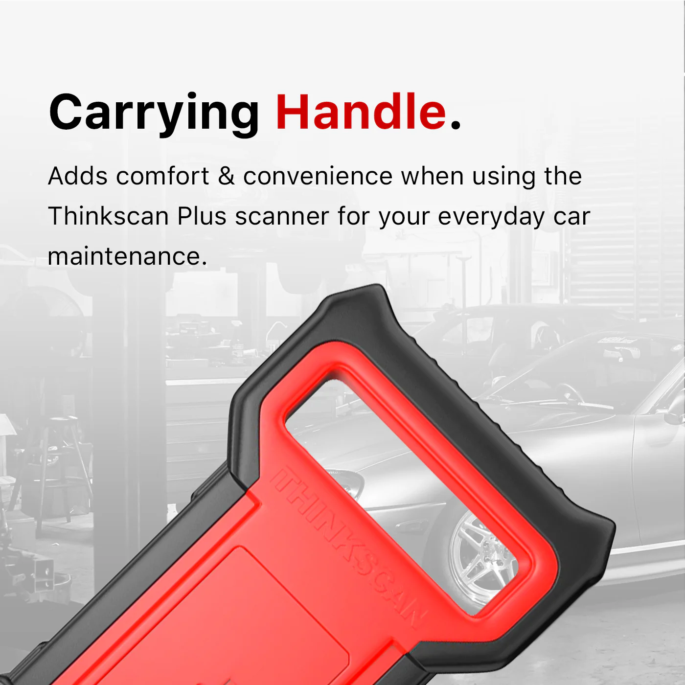 Thinkcar THINKSCAN PLUS S4 5-Inch Touchscreen OBD2 Car Diagnostic Scanner Tool with 5 Systems Reset Functions - Image 7