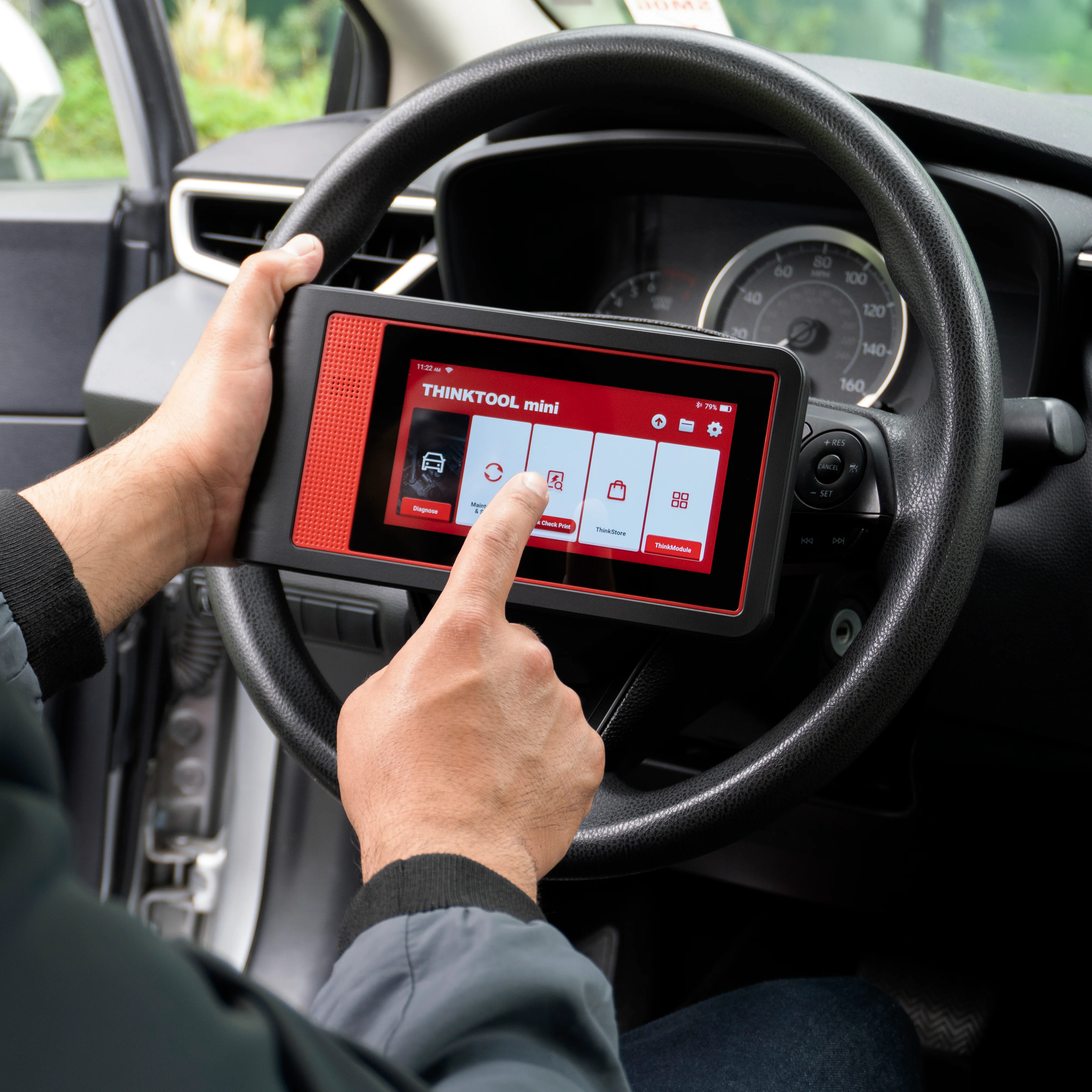 Thinkcar THINKTOOL MINI 6-Inch OBD2 Scanner with OE-Level Full System Car Diagnostic - Image 3