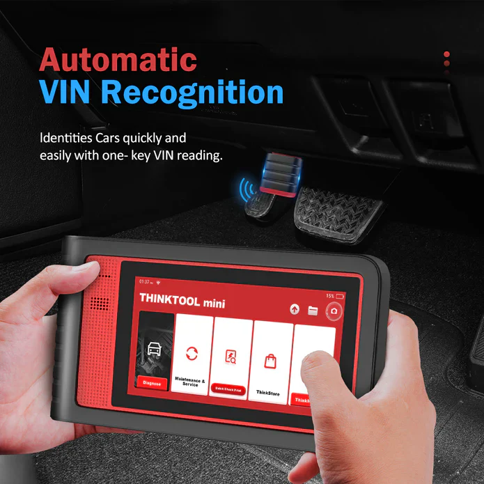 Thinkcar THINKTOOL MINI 6-Inch OBD2 Scanner with OE-Level Full System Car Diagnostic - Image 5