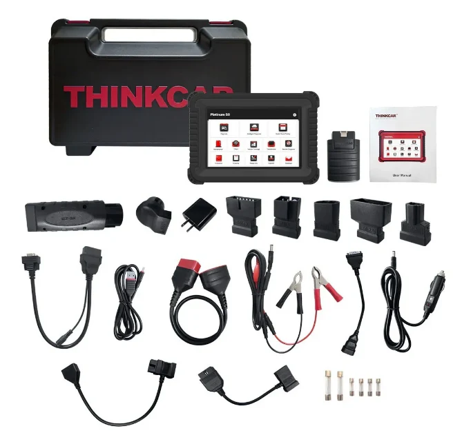 Thinkcar Platinum S8 8-Inch Professional Diagnostic Scanner - Full System OBD2 Tool with Bi-Directional Control & 28 Maintenance Resets - Image 6